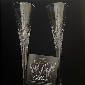 Waterford Crystal Champagne Flutes